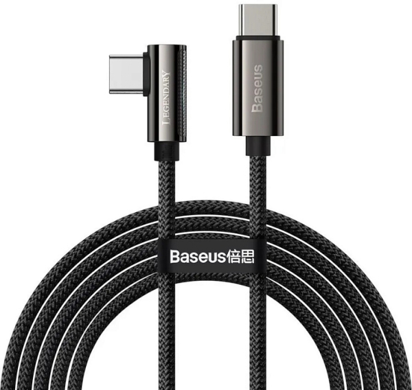 Купить Кабель Baseus Legend (CATCS-01) USB-C/USB-C 100W 1m (Black)